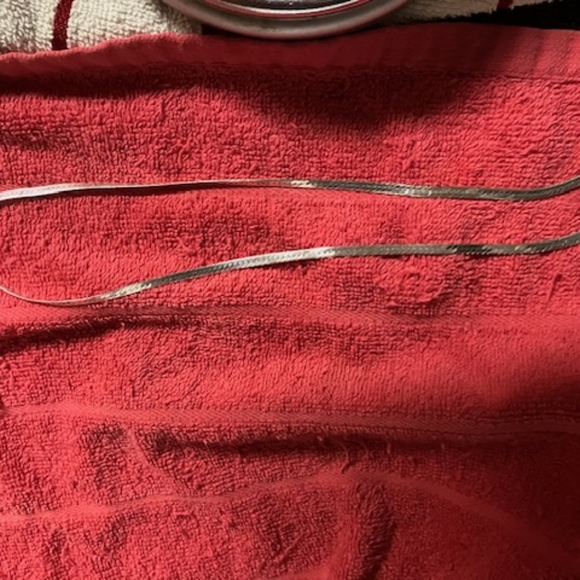 Sterling Silver Herringbone Chain - Picture 3 of 5